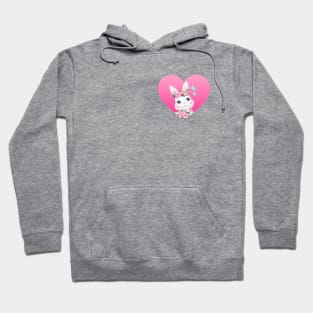 Bunny Rabbit Cute flower Hoodie